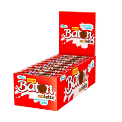 Chocolate Garoto Baton Ao Leite 16gr C/30
