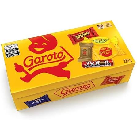 Bombom Garoto Sortido 220gr