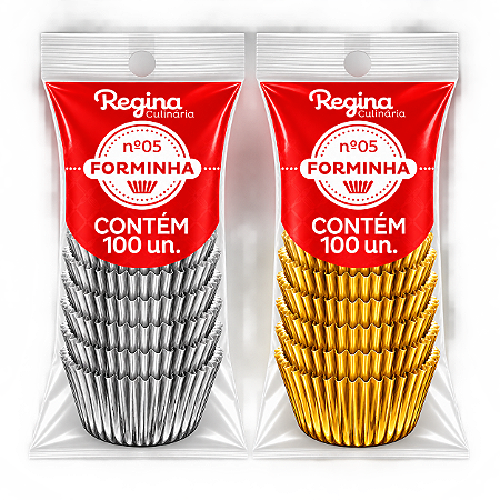 Forminhas Nº5 Laminada Regina Festas