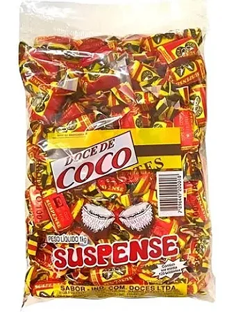 Bala De Coco Suspense 1kg