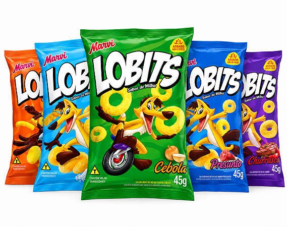 Salgadinhos Lobits 40gr C/10