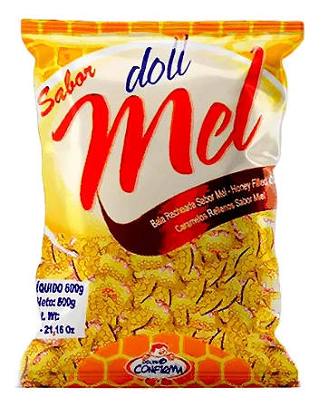 Bala Doll Confirma Mel 600gr