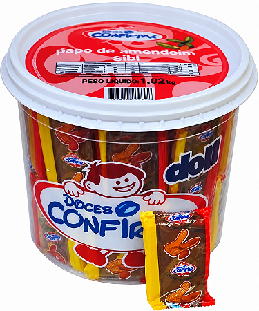 Doce De Amendoim Gibi Confirma 1,02kg