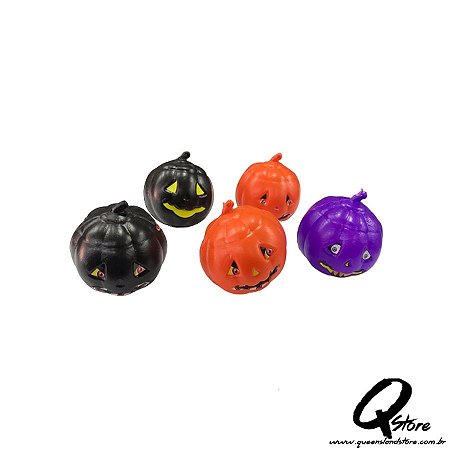 Mini Abóboras c/ 5 peças coloridas
