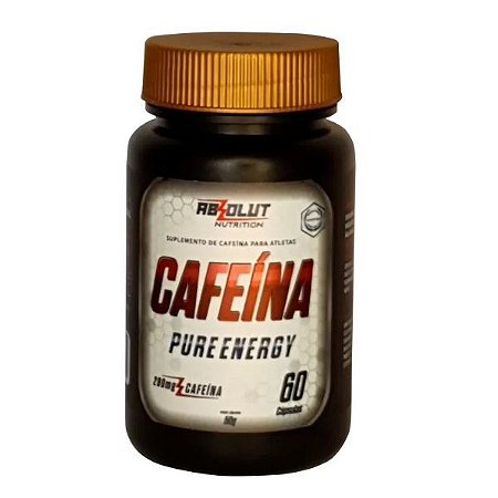Cafeína 280MG - 60 caps - Absolut Nutrition