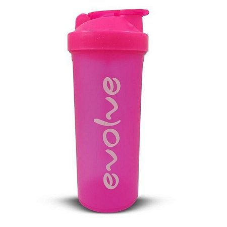 Coqueteleira Rosa (600ml) - Evolve