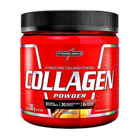 Collagen Powder (sabor tangerina)  - 300g - Integralmedica