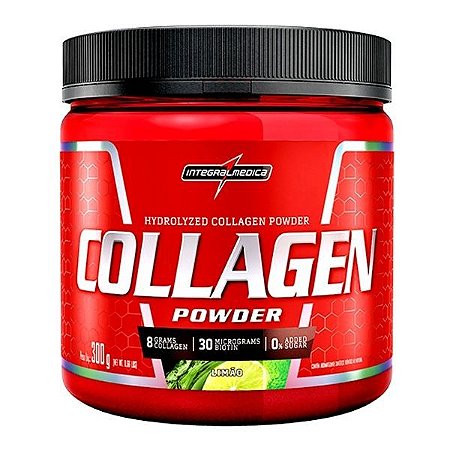 Collagen Powder sabor Limão (300g) - Integralmédica