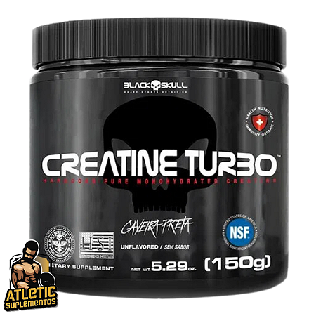 Creatina Turbo (150g) - Black Skull