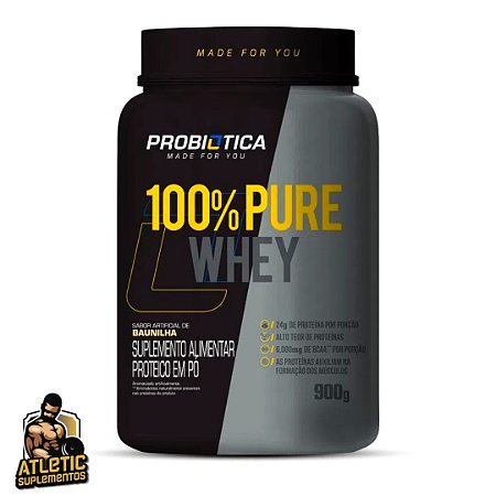 Whey 100% Pure (900g) Probiótica
