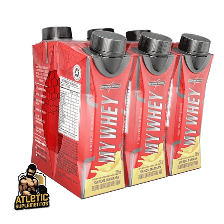 Pack My Whey Protein Shake (1,5L) 6x 250ml - Integralmédica