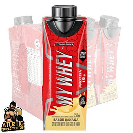 My Whey Protein Shake UNIDADE (250ml) - Integralmédica