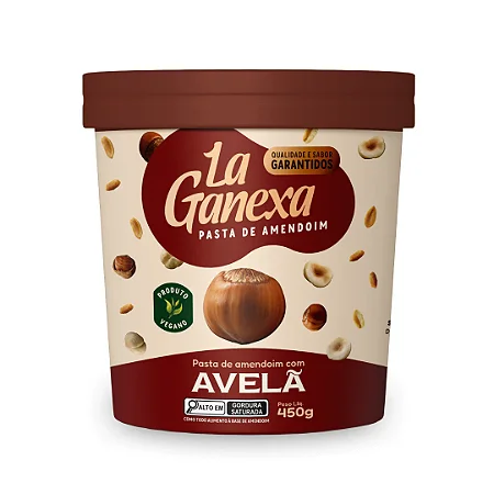 Pasta de Amendoim sabor Avelã
