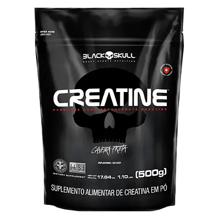 Creatina Refil 500g Blackskull