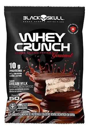 Whey Crunch Gourmet Dream Milk  Black Skull Sabor Dream Milk