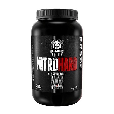 Nitrohard - 907g - Darkness -Blend proteico ideal para construção muscular