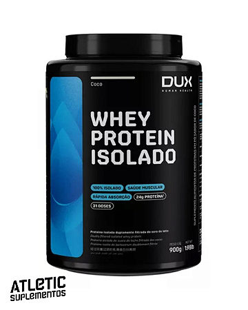 Whey Protein Isolado (900g) DUX Nutrition