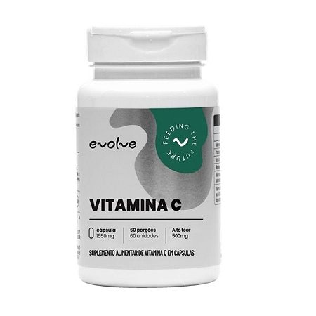 Vitamina C (60 cápsulas) - Evolve