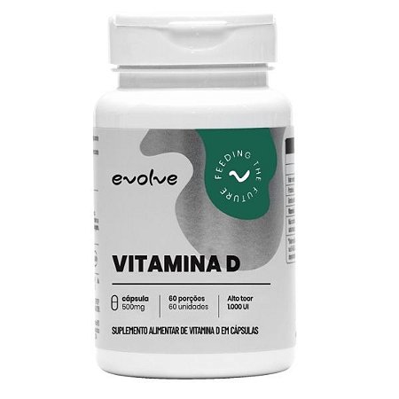 Vitamina D (60 cápsulas) Evolve