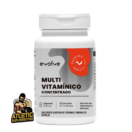 Multivitamínico Concentrado (60 cápsulas) - Evolve