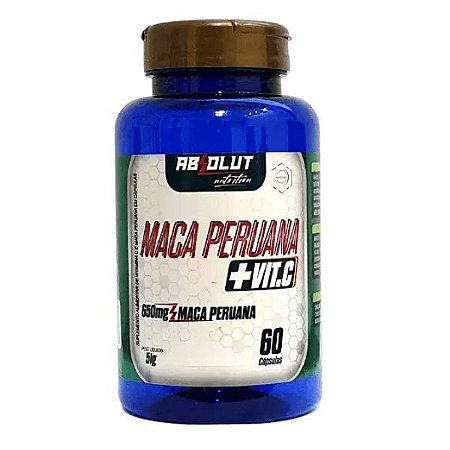 Maca Peruana + Vitamina C - 60 caps - Absolut Nutrition