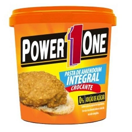 Pasta de Amendoim Crocante (1,005kg) - Power1One