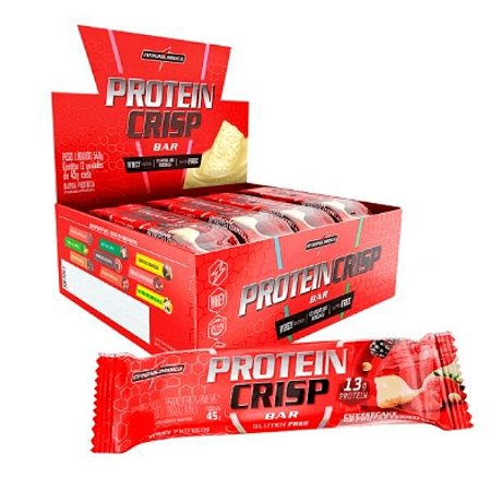 Protein Crisp Bar Display C/12 unidades (540g) Integralmédica