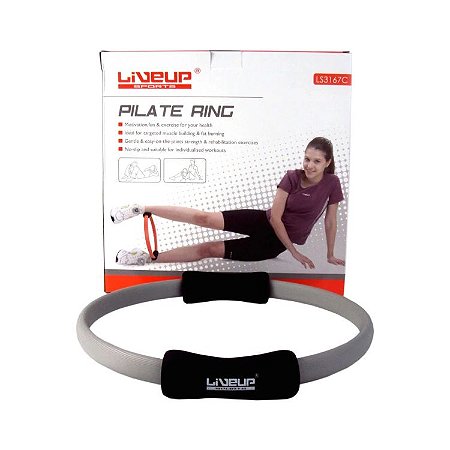 Anel de Pilates - Cinza - Liveup