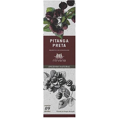 Incenso Nirvana Pitanga Preta