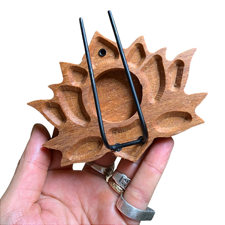 Incensário Queimador de Palo Santo Flor de Lotus