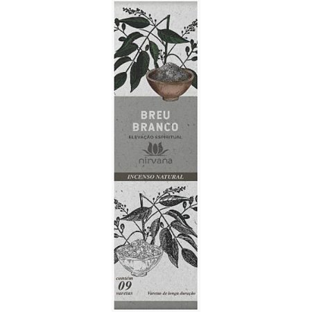 Incenso Nirvana Breu Branco