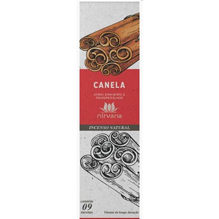 Incenso Nirvana Canela