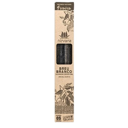 Incenso Nirvana Premium Breu Branco