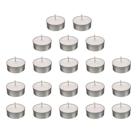 Vela para Incensário de Palo Santo - Vela Rechoud 50 unidades