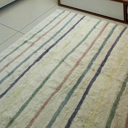 Tapete de algodão LINHAS CANDY