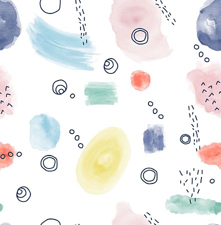 Papel de parede AQUARELA ROSA