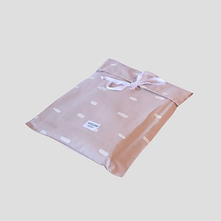 Jogo de lençol infantil TRAÇOS rosa