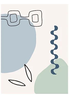 Playmat ABSTRATO AZUL