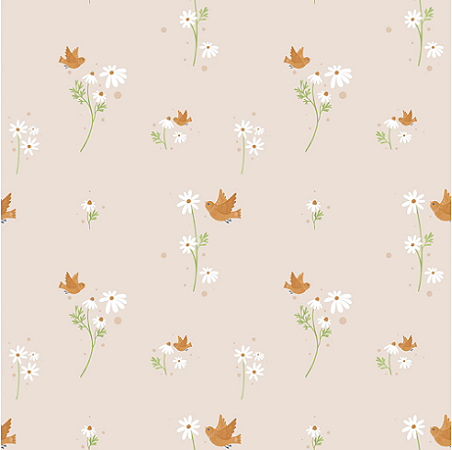 Papel de parede Margarida - Tdesign
