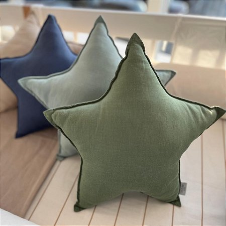 Almofada Estrela em Linho