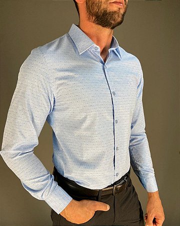 camisa italiana slim fit