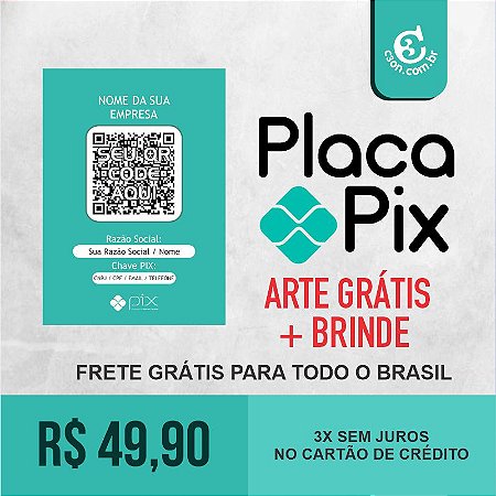 Placa Pix