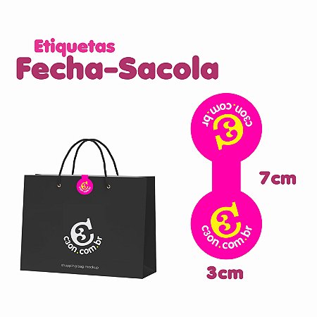 Adesivo Fecha Sacola