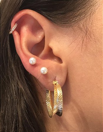 Piercing Fake Mini Cravejado