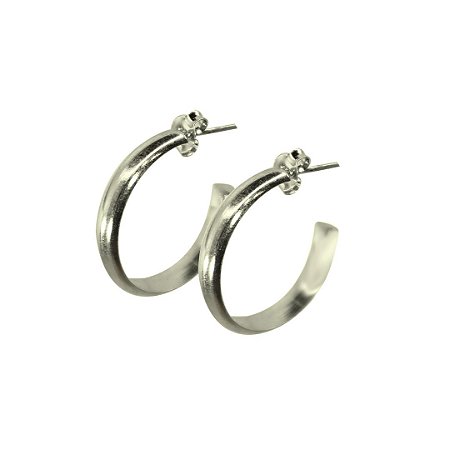 Argola Larga Aço Inox