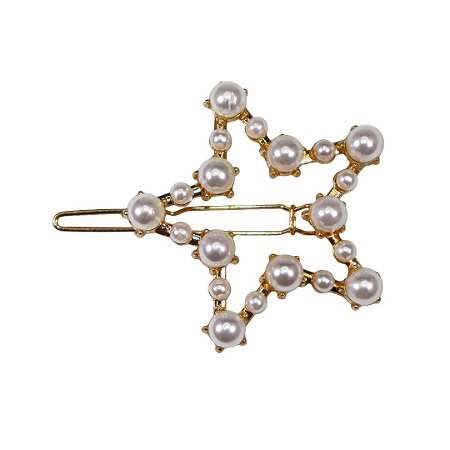Presilha Estrelas Pérolas