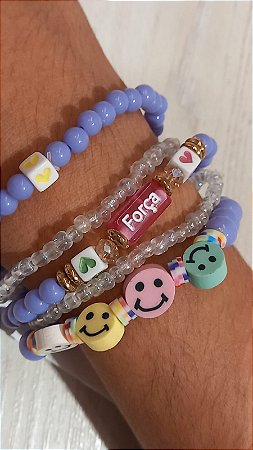 Mix Pulseiras Força