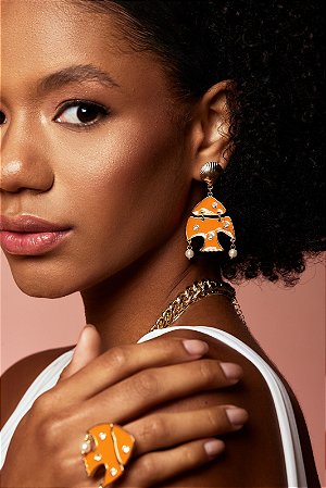 Conjunto Peixe Laranja