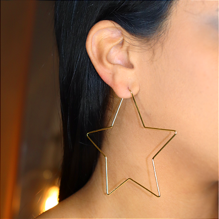 Argola Maxi Estrela