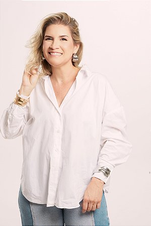 Maxi Bracelete Ondas Prata